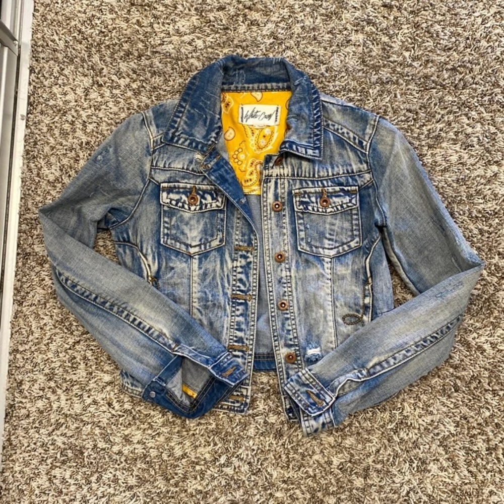 White Crow Denim Jacket